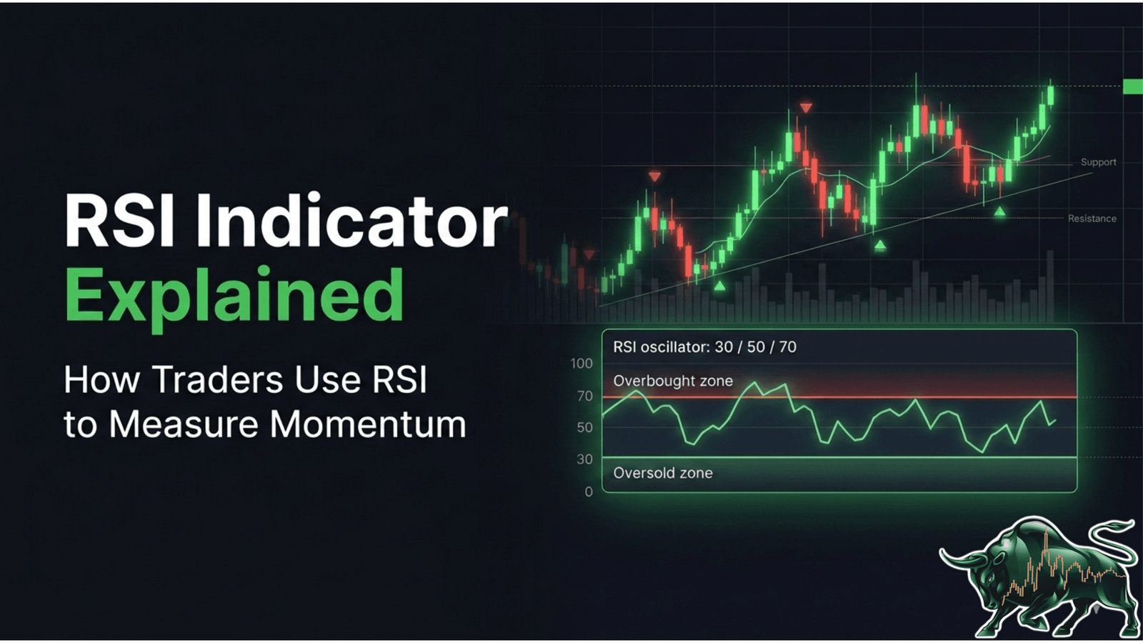 RSI Indicator Explained (With Real Market Examples + How to Use It Correctly)