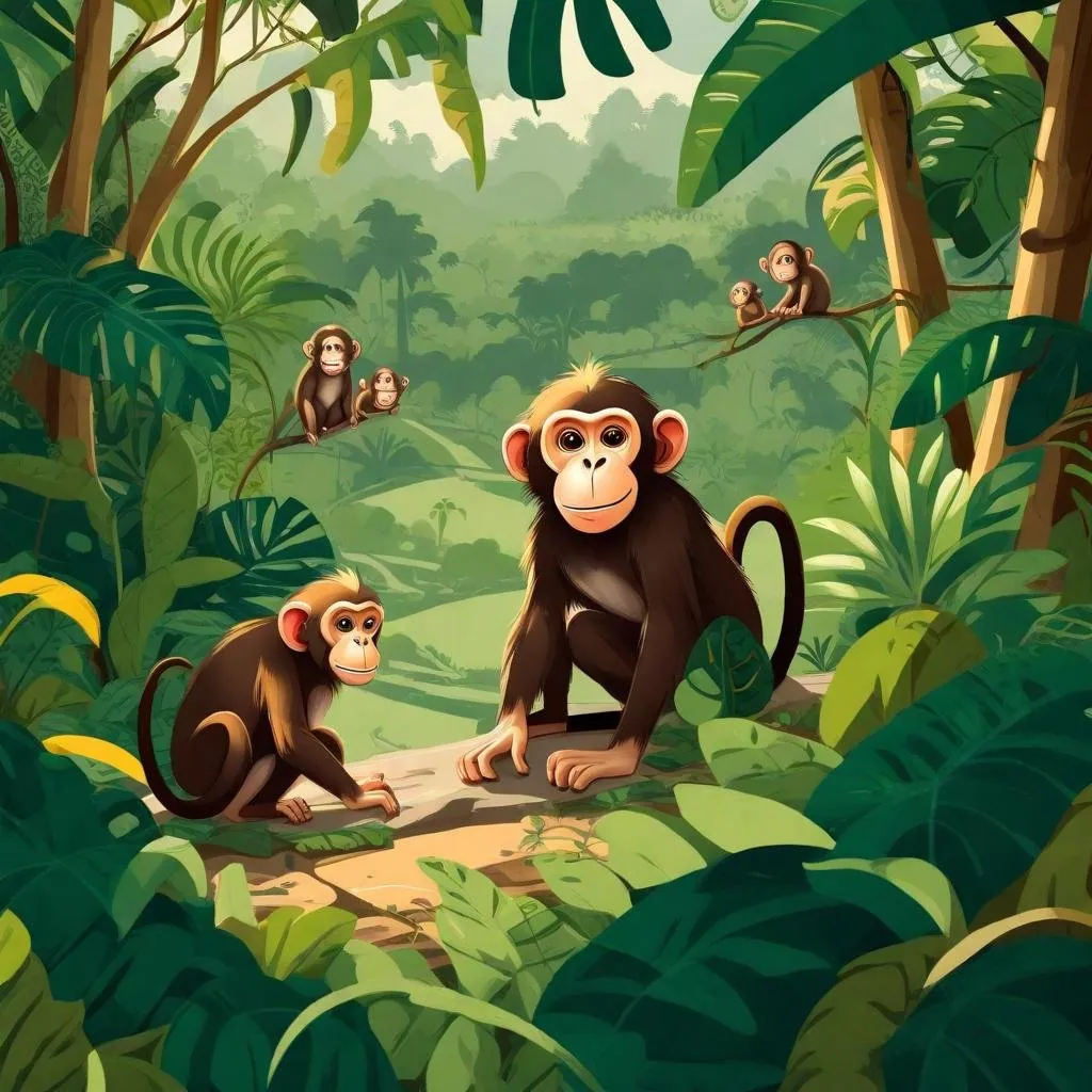 monkey in jungle techtars