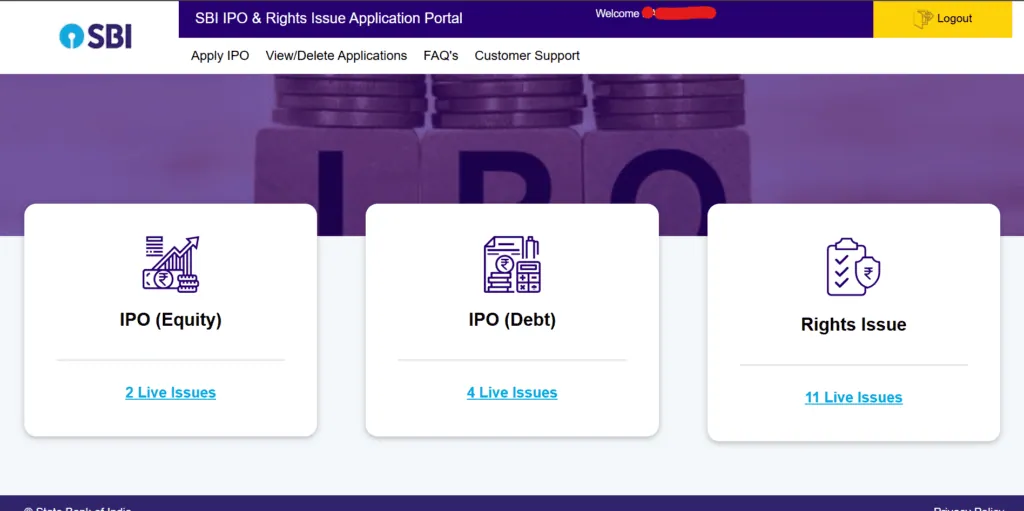 how to apply ipo in employee quota
